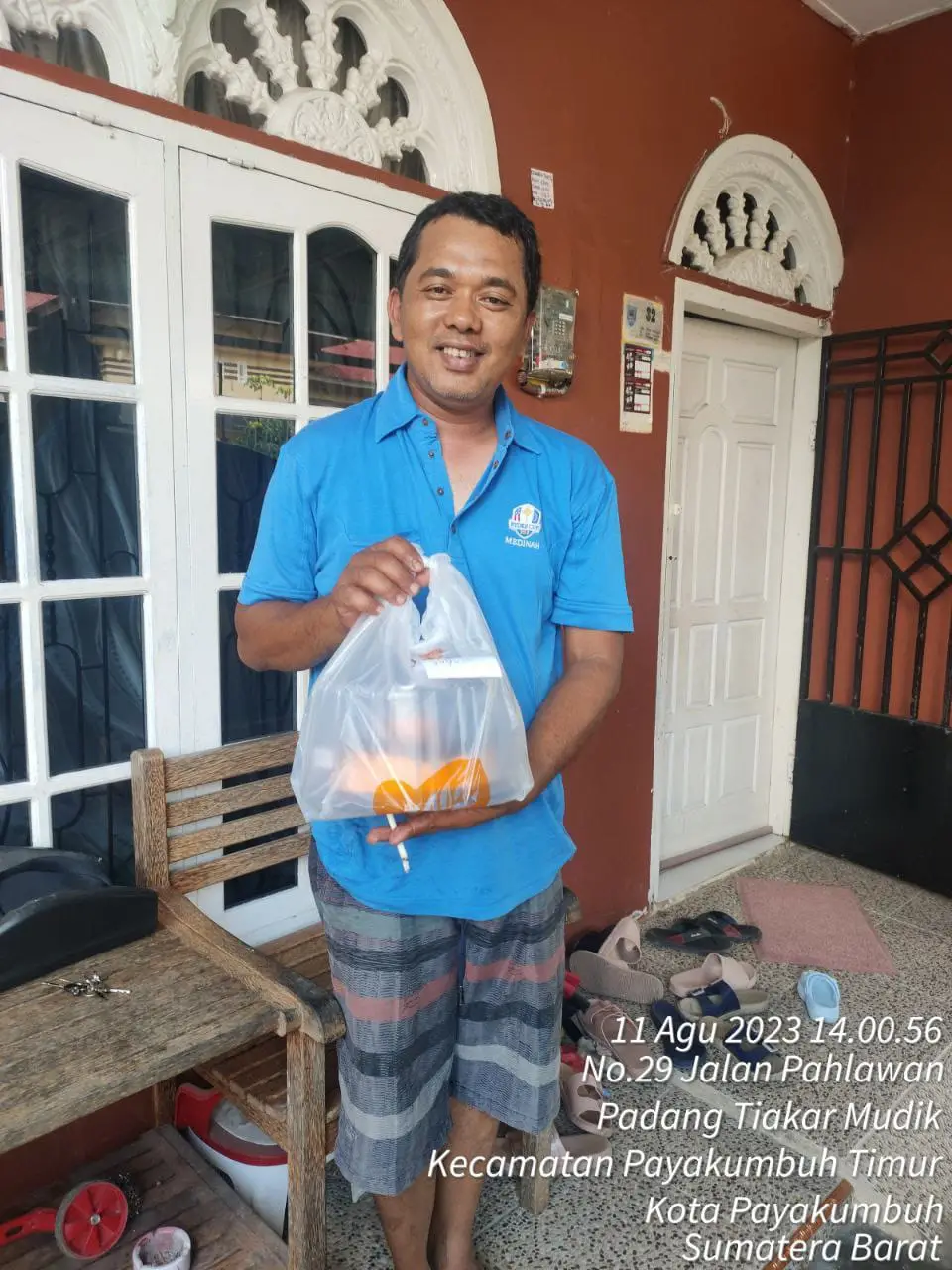 Semasa bersama SAHARA