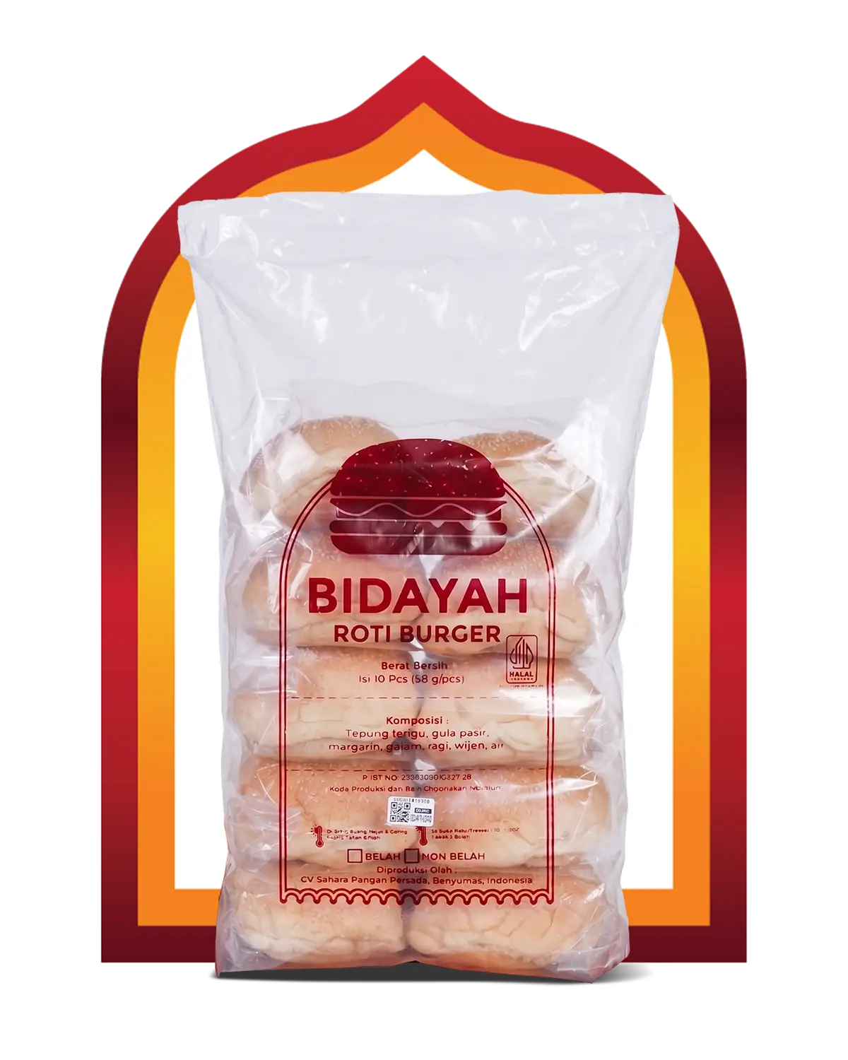 Roti Burger Bidayah Sahara